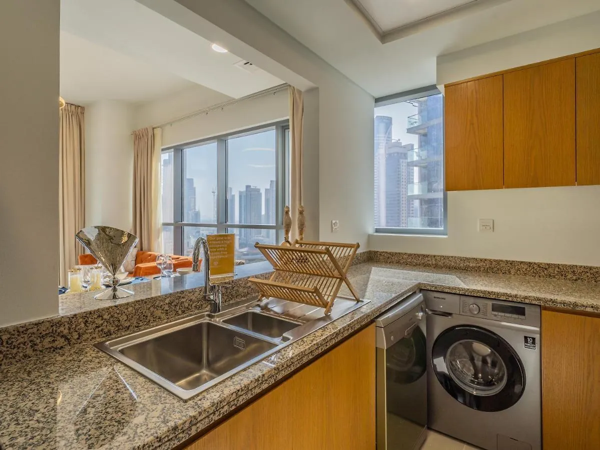 Glamorous Apartment Facing Burj Khalifa Dubai United Arab Emirates